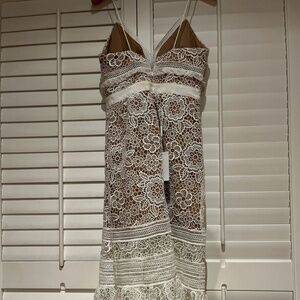 Self Portrait Lace Midi Dress